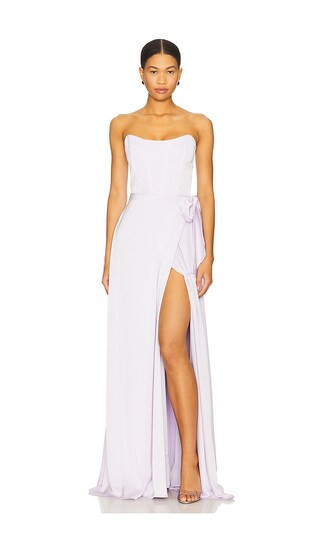 V. Chapman Cecilia Dress in Lavender. - size 2 | Revolve Clothing (Global)