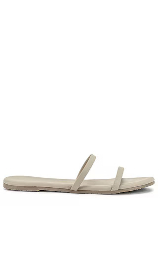 Gemma Vegan Sandal in Matte Grey | Revolve Clothing (Global)