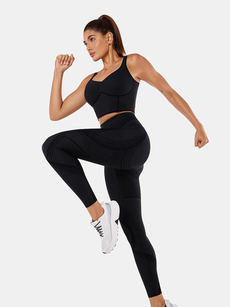 Fanka Body Sculpt Leggings 2.0, Reversible No Front Seam, 360\u00b0 Core Support, High-Recovery 4... | Amazon (US)