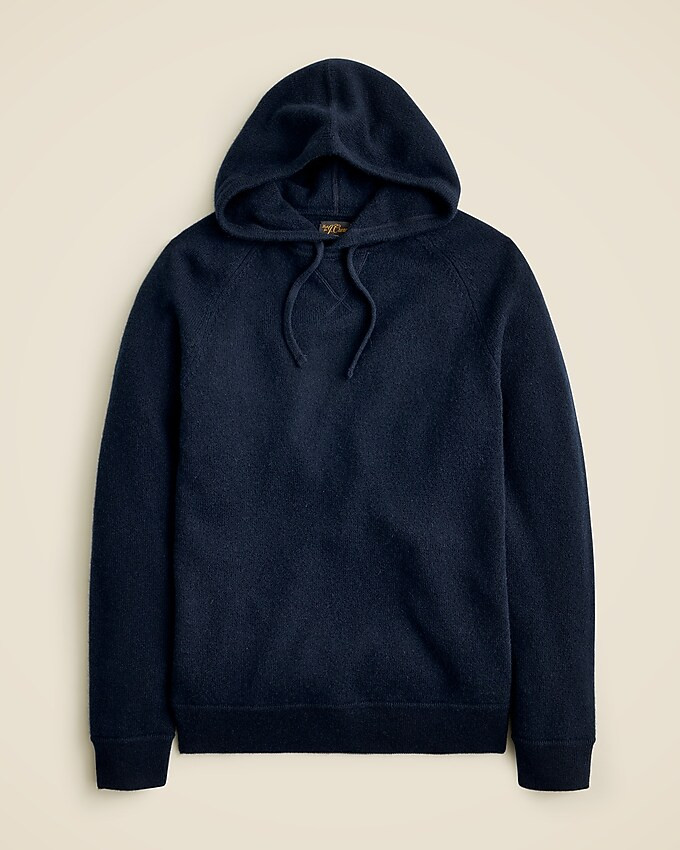 Midweight cashmere raglan-sleeve hooded sweater | J. Crew US