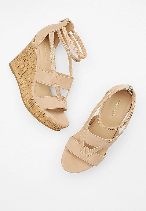 Haven Strappy Wedge | Maurices