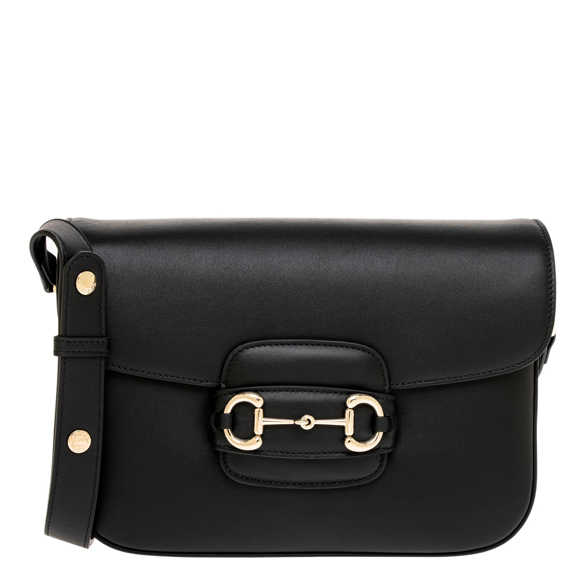 Gucci Horsebit 1955 Soft Medium Shoulder Bag - Black | Overstock
