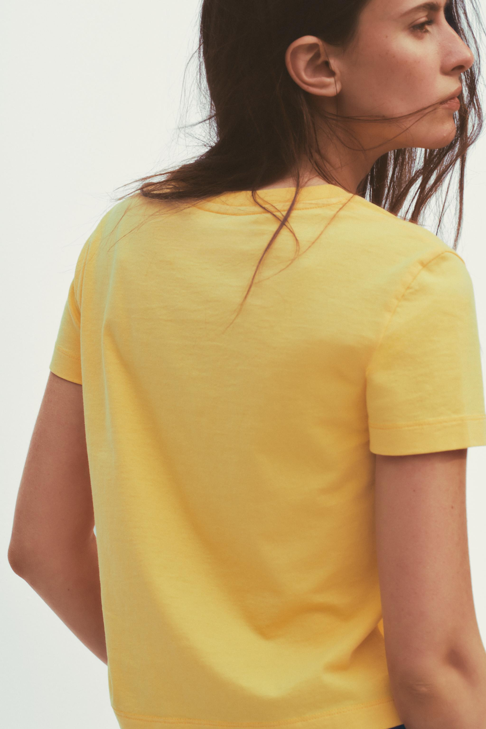 WASHED TEXT T-SHIRT | Zara US