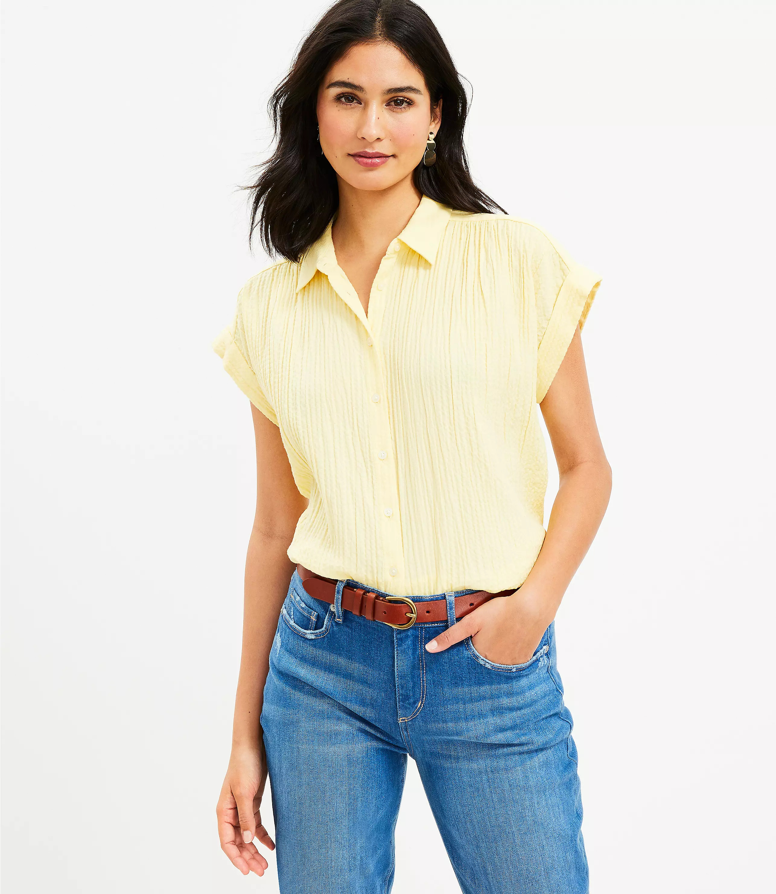 Dolman Everyday Shirt | LOFT