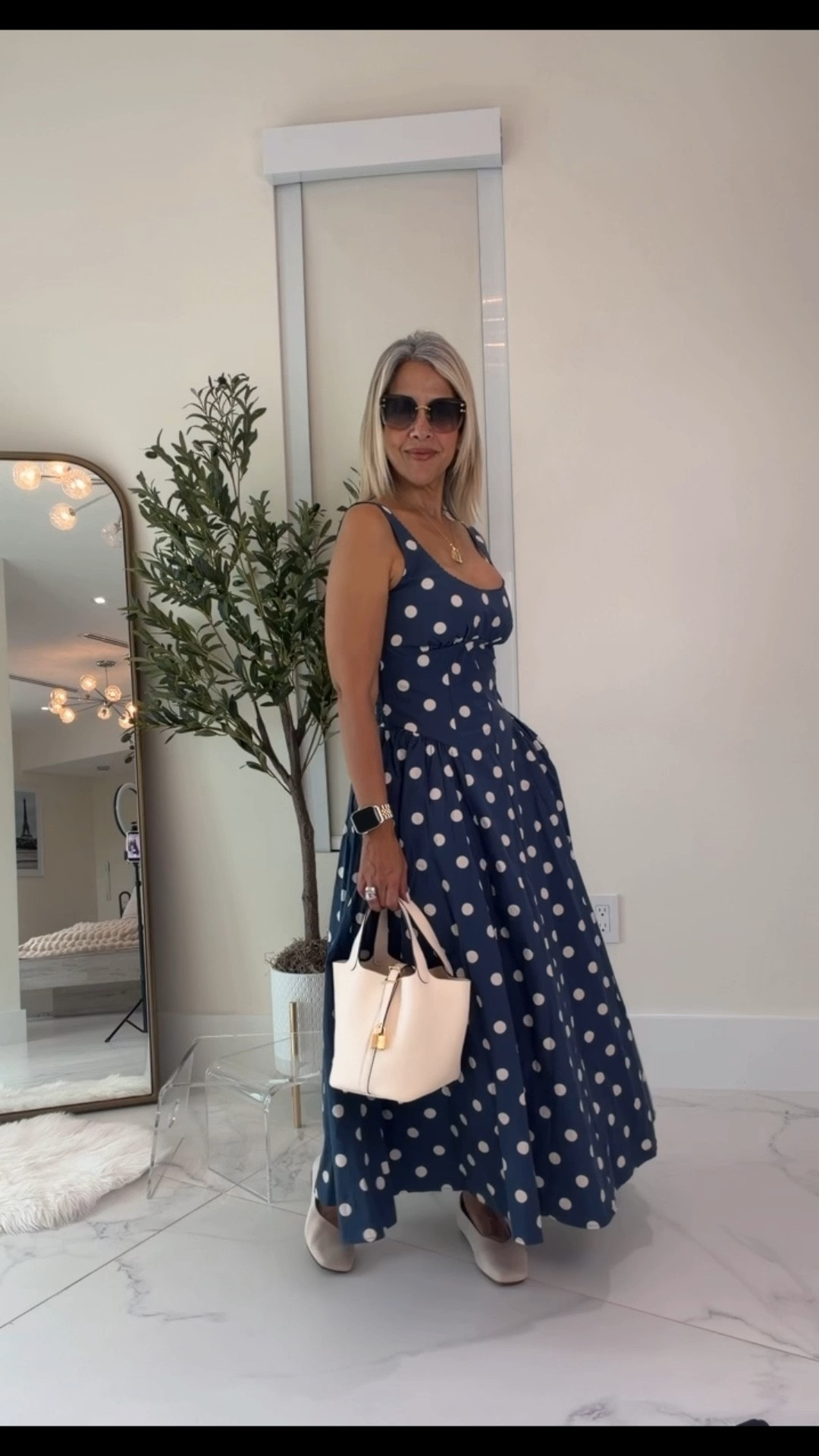 Abercrombie dress, Hermes Picotin in Nata and VIVAIA Margot ballet flat (Use code CL10 for 10% off site-wide)

#LTKPetite #LTKSeasonal