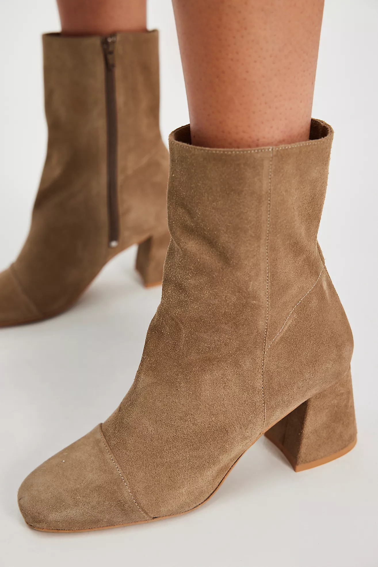 Wisteria Suede Ankle Boots | Free People (Global - UK&FR Excluded)
