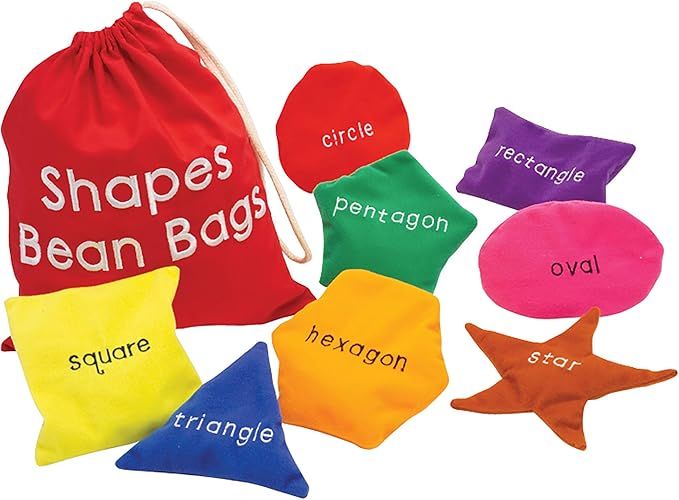 Educational Insights Shapes Beanbags, Learn Shapes, Toddler Toys, Preschool Toys | Amazon (US)