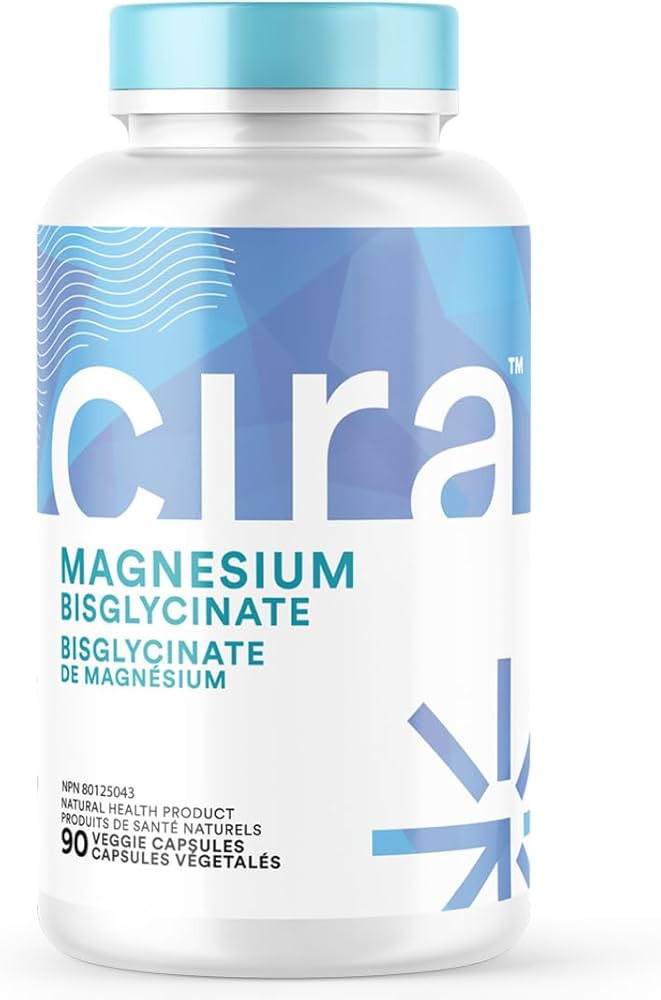 Cira Magnesium Bisglycinate - Magnesium Glycinate Daily Supplement for Stress Relief, Muscle Cram... | Amazon (CA)