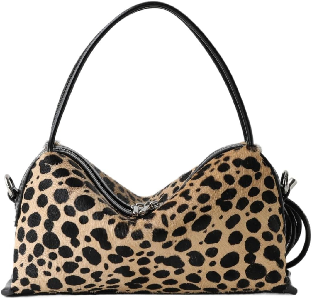 Women Mini Leather Handbag Small Tote Bag Crossbody Purse | Amazon (US)