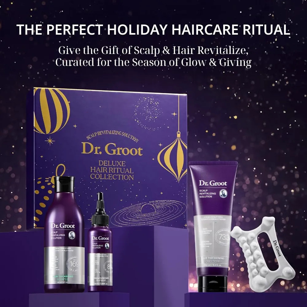 Dr. Groot Scalp Revitalizing Solution Deluxe Hair Ritual Collection – LIMITED EDITION HOLIDAY S... | Amazon (US)