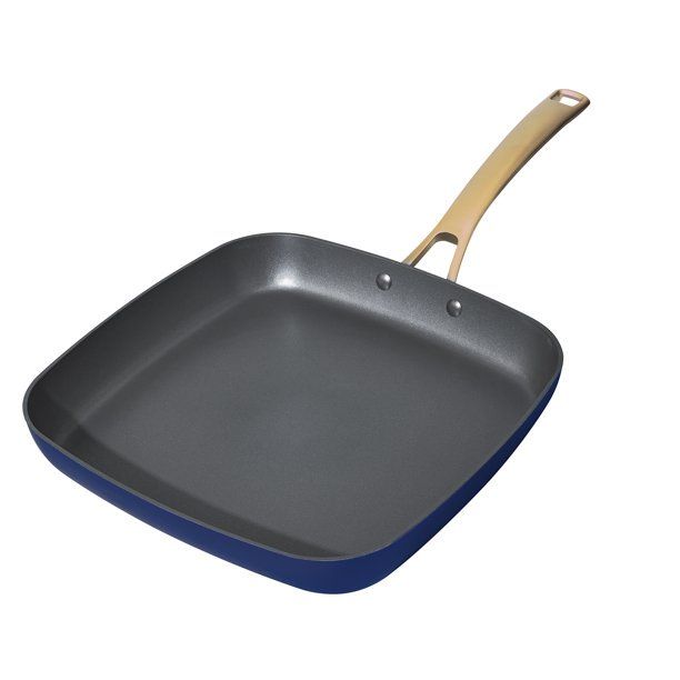 Beautiful 11" Square Griddle Pan, Blueberry Pie by Drew Barrymore - Walmart.com | Walmart (US)