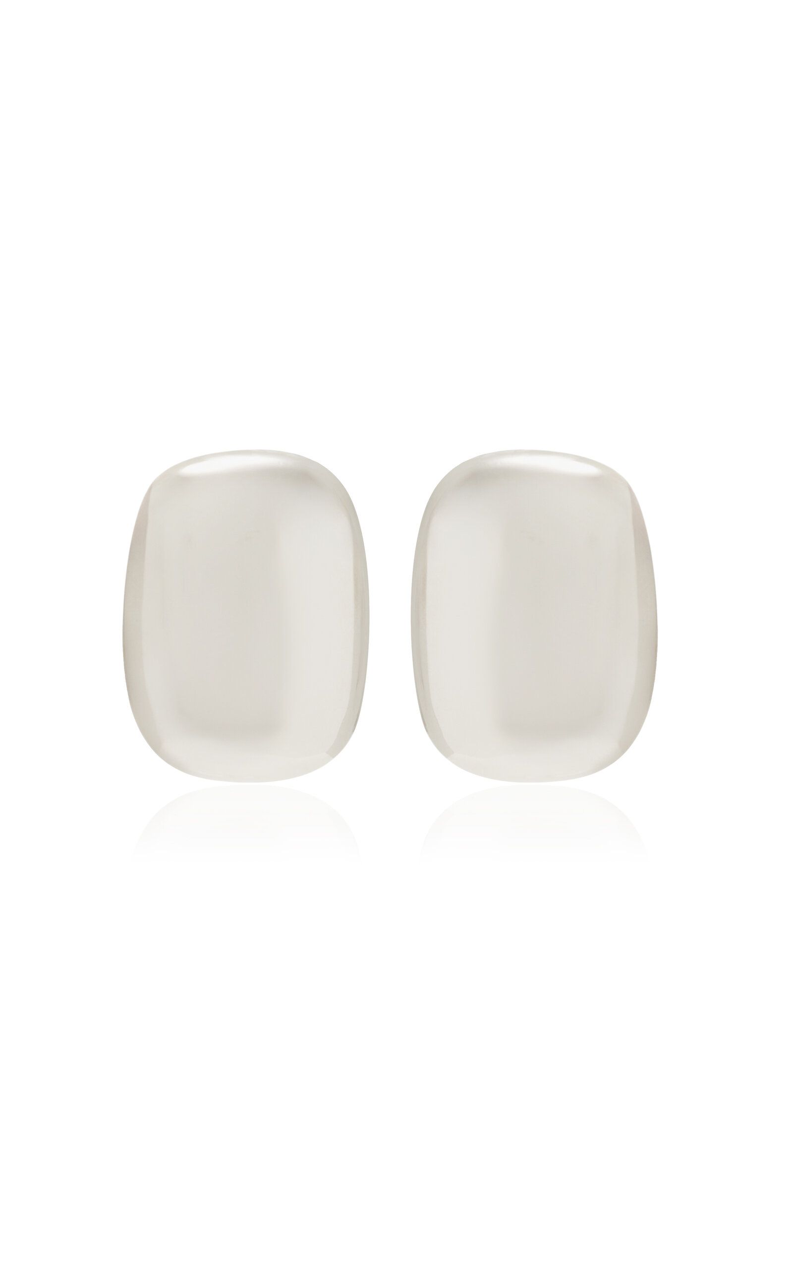 Exclusive Small Silver-Tone Earrings | Moda Operandi (Global)