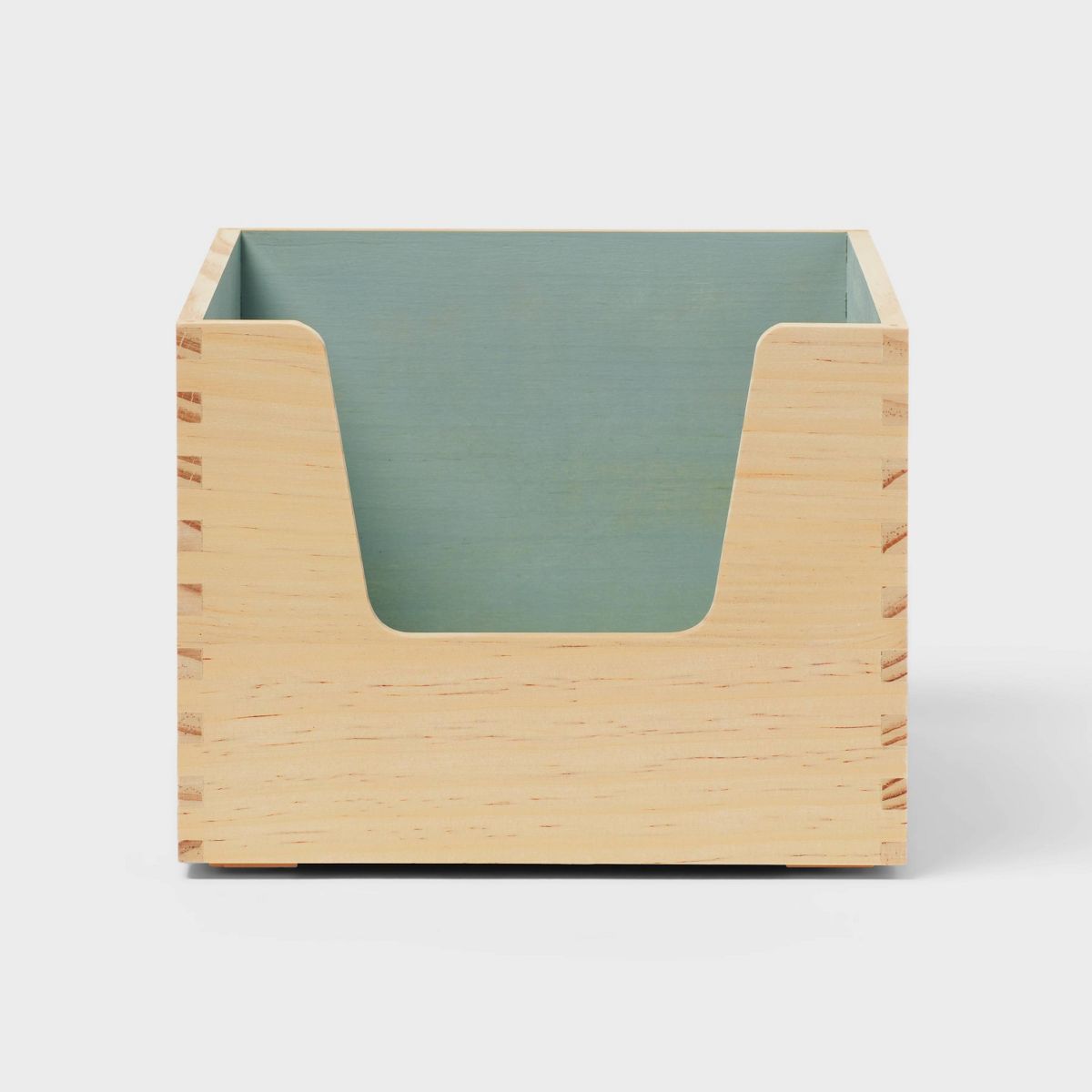 Small Stackable Kids' Storage Wood Bin - Pillowfort™ | Target