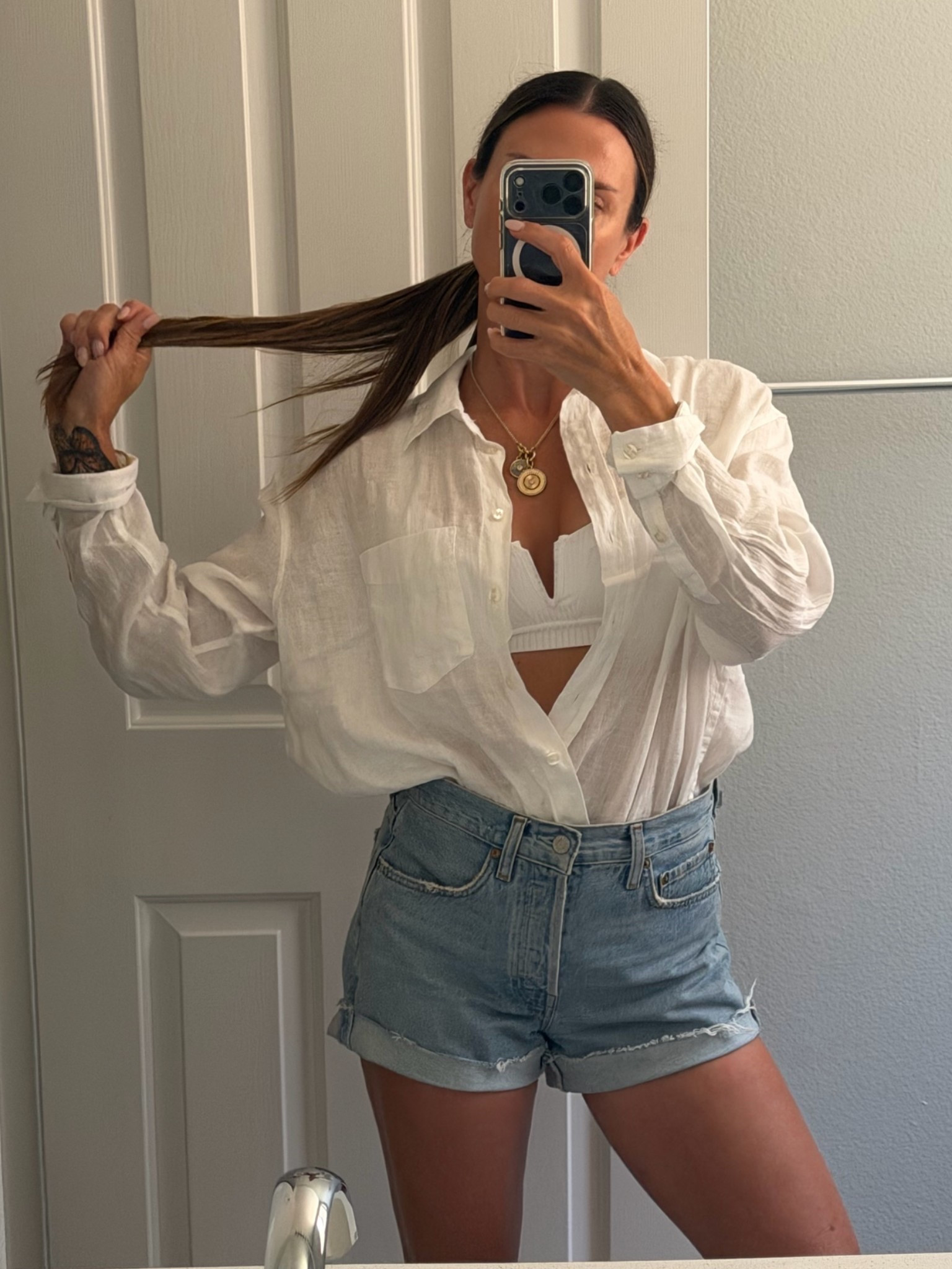 Perfect white summer outfit

#LTKOver40 #LTKootd