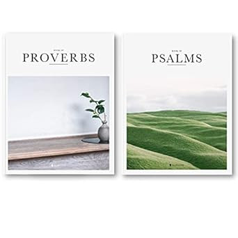 Book of Proverbs & Book of Psalms Set - Alabaster Bible     Paperback – April 1, 2017 | Amazon (US)