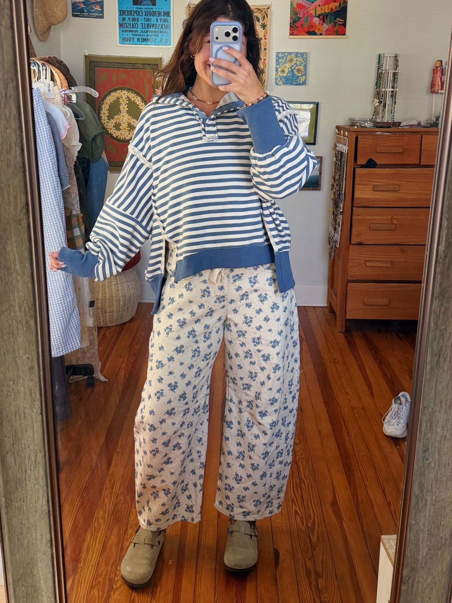 size small top, size medium pants! code eleanorhross at three bird nest 

#LTKgrwm #LTKvlog #LTKootd