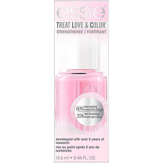 essie Treat Love & Color Nail Polish For Normal to Dry/Brittle Nails, Power Punch Pink, 0.46 fl. ... | Amazon (US)