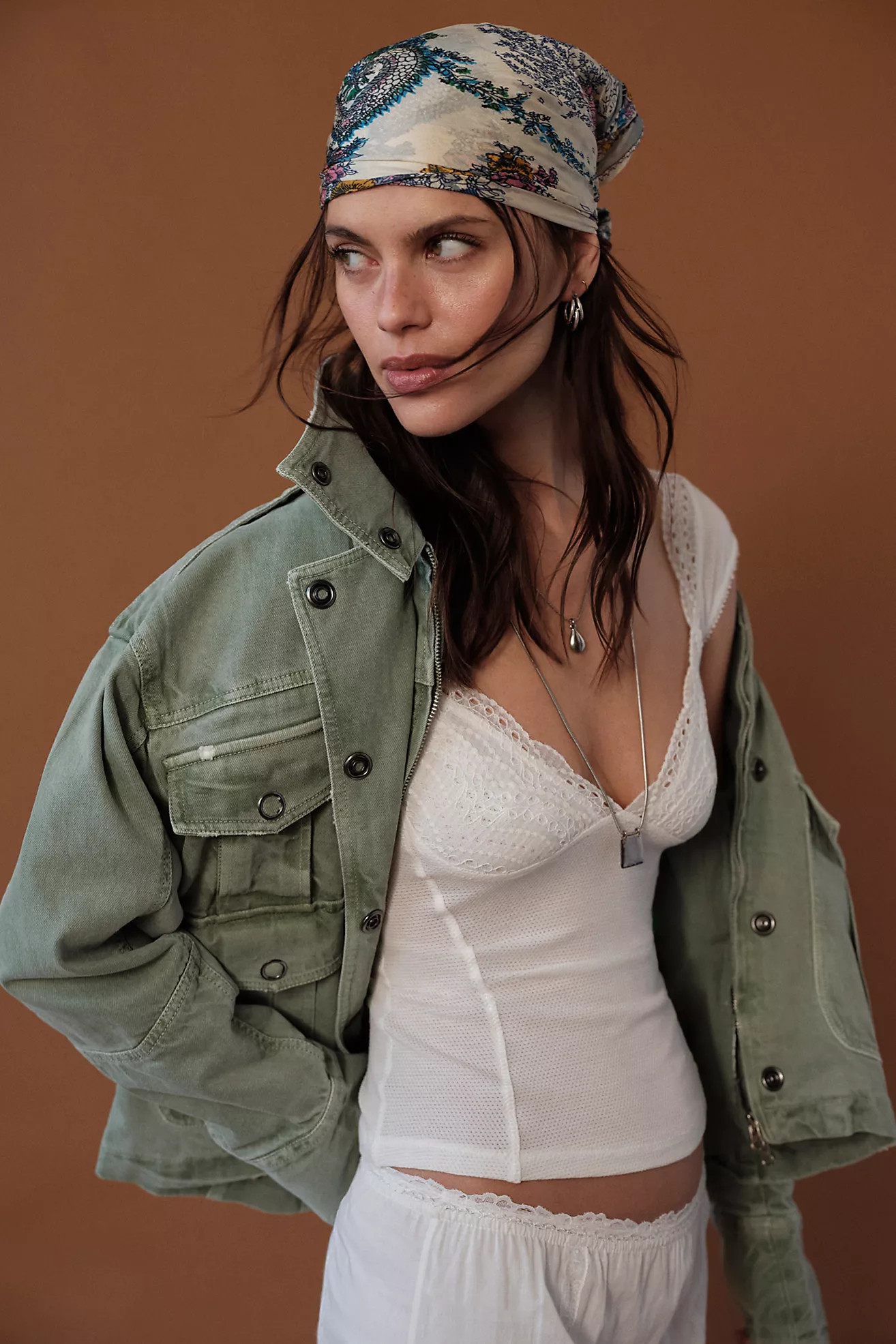 So Silk Printed Bandana | Free People (Global - UK&FR Excluded)