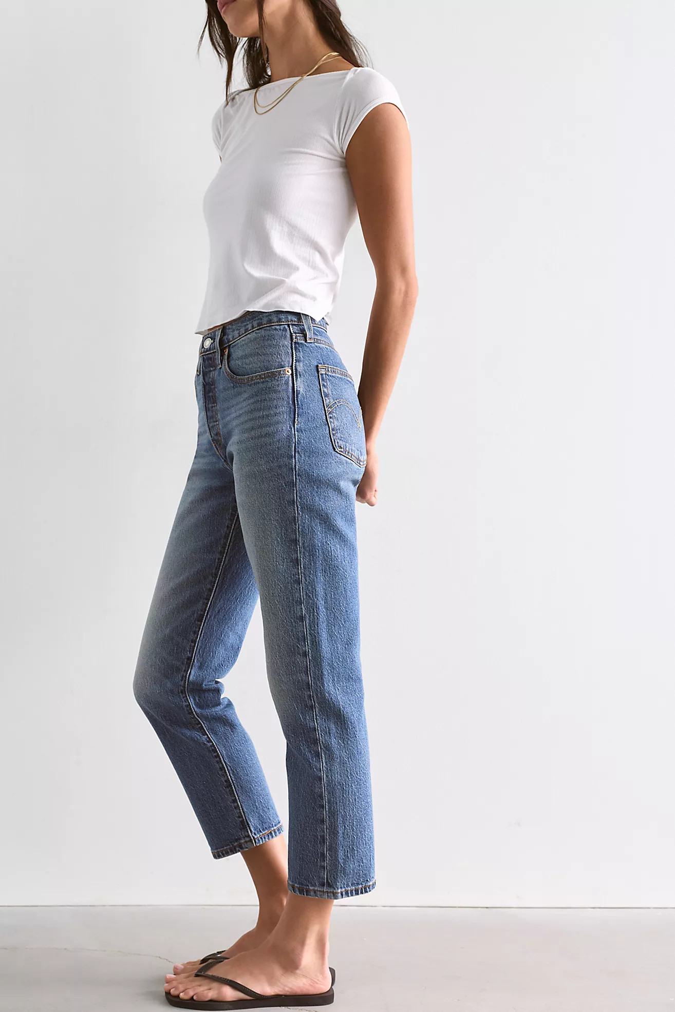 Levi\u2019s 501 Cropped Jeans | Free People (Global - UK&FR Excluded)
