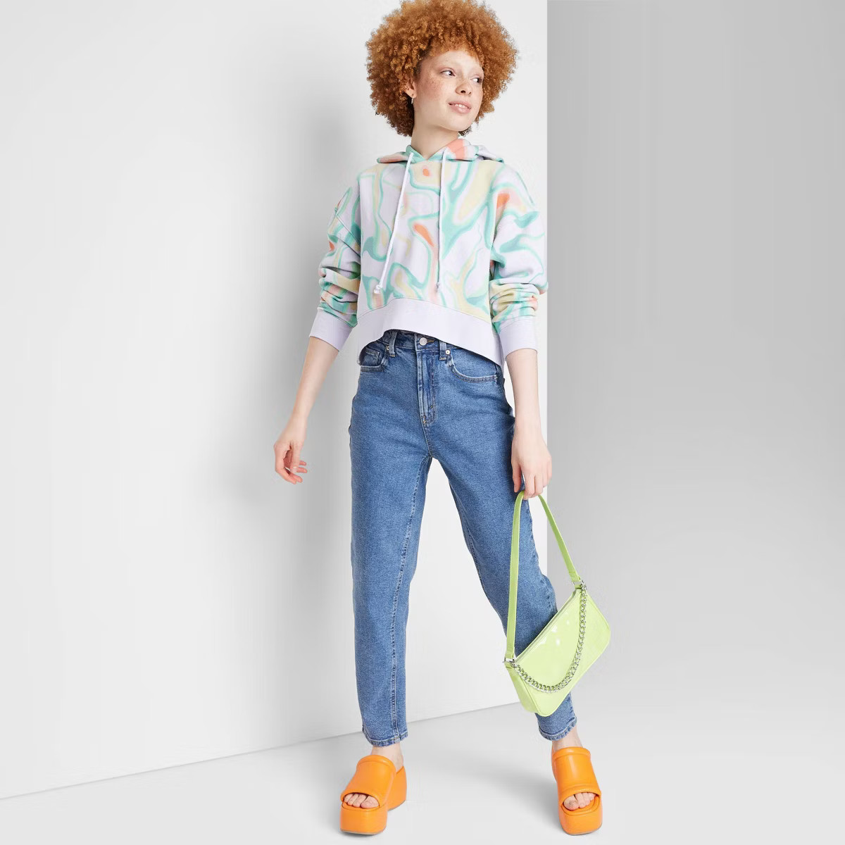 Women's Super-High Rise Curvy Tapered Jeans - Wild Fable™ Medium Wash | Target