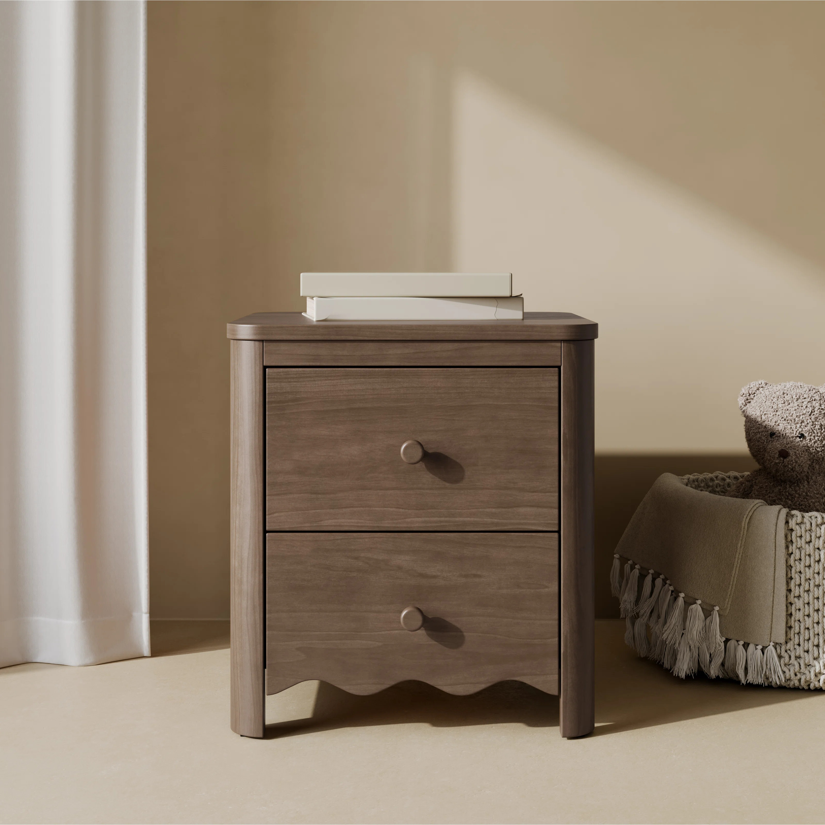 Casablanca 2 Drawer Nightstand | Wayfair North America