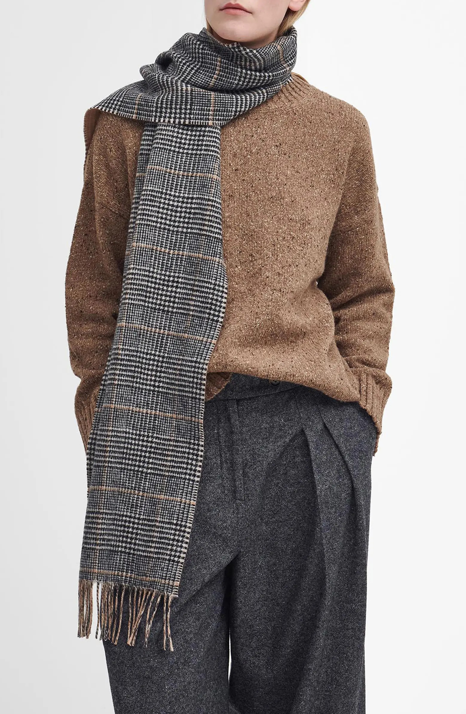 Noelle Double Face Lambswool Scarf | Nordstrom