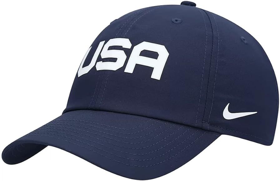 Nike Sportswear Heritage86 USA Basketball Mens Hats Size OS, Color: Navy/White | Amazon (US)