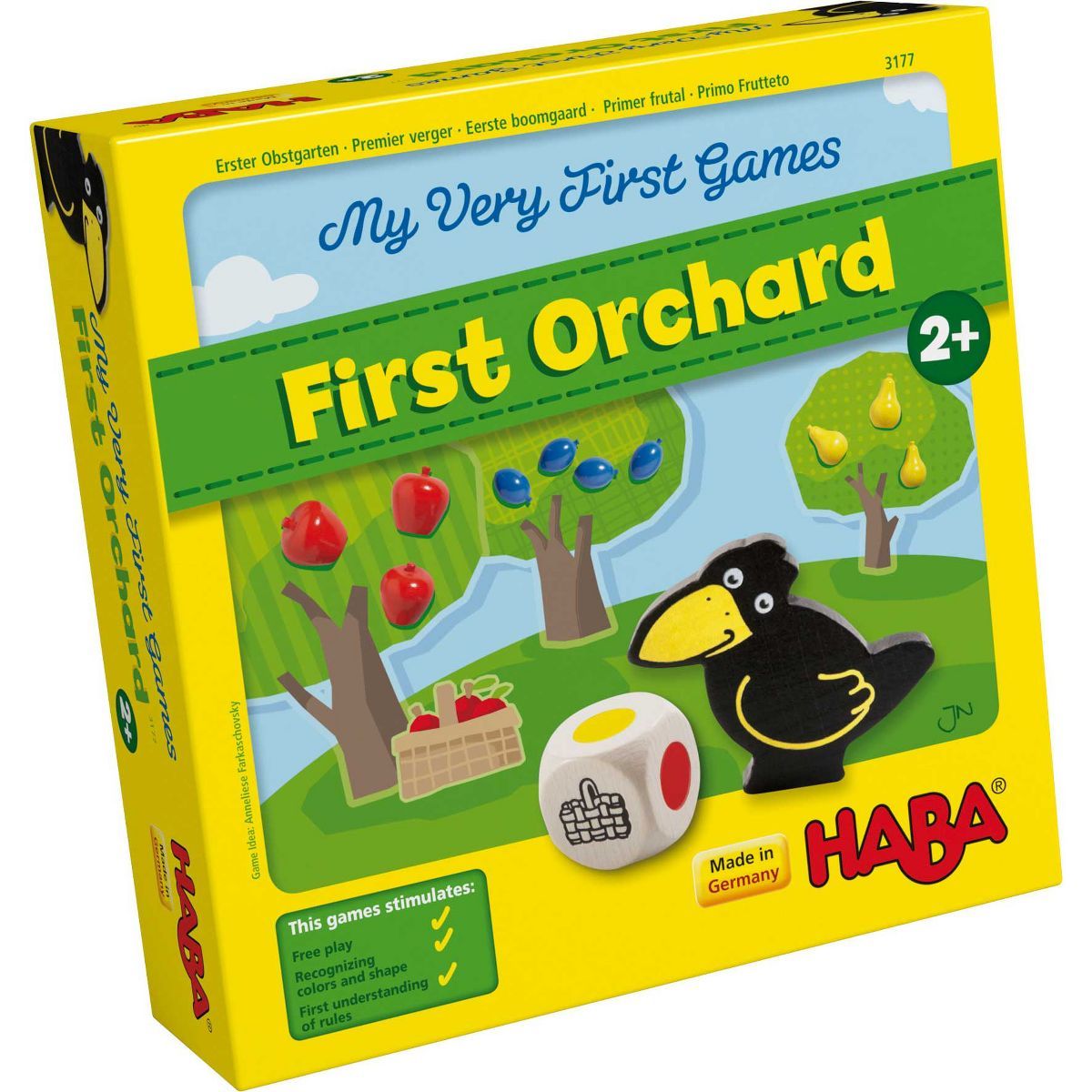 HABA My Very First Games - First Orchard Cooperative Board Game (Made in Germany) | Target
