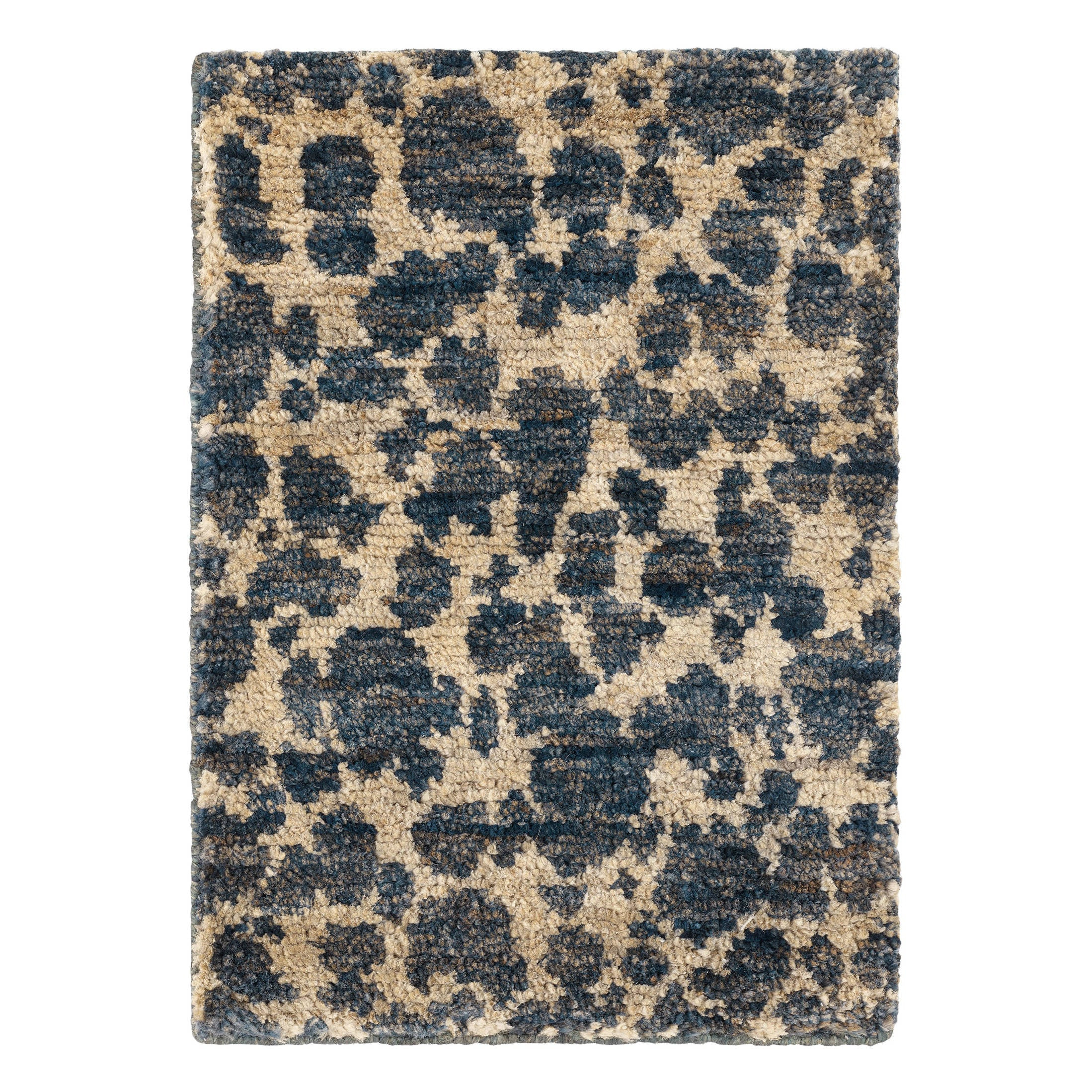 Stormi Indigo Hand Knotted Jute Rug - Runner-2.5x8 | Annie Selke