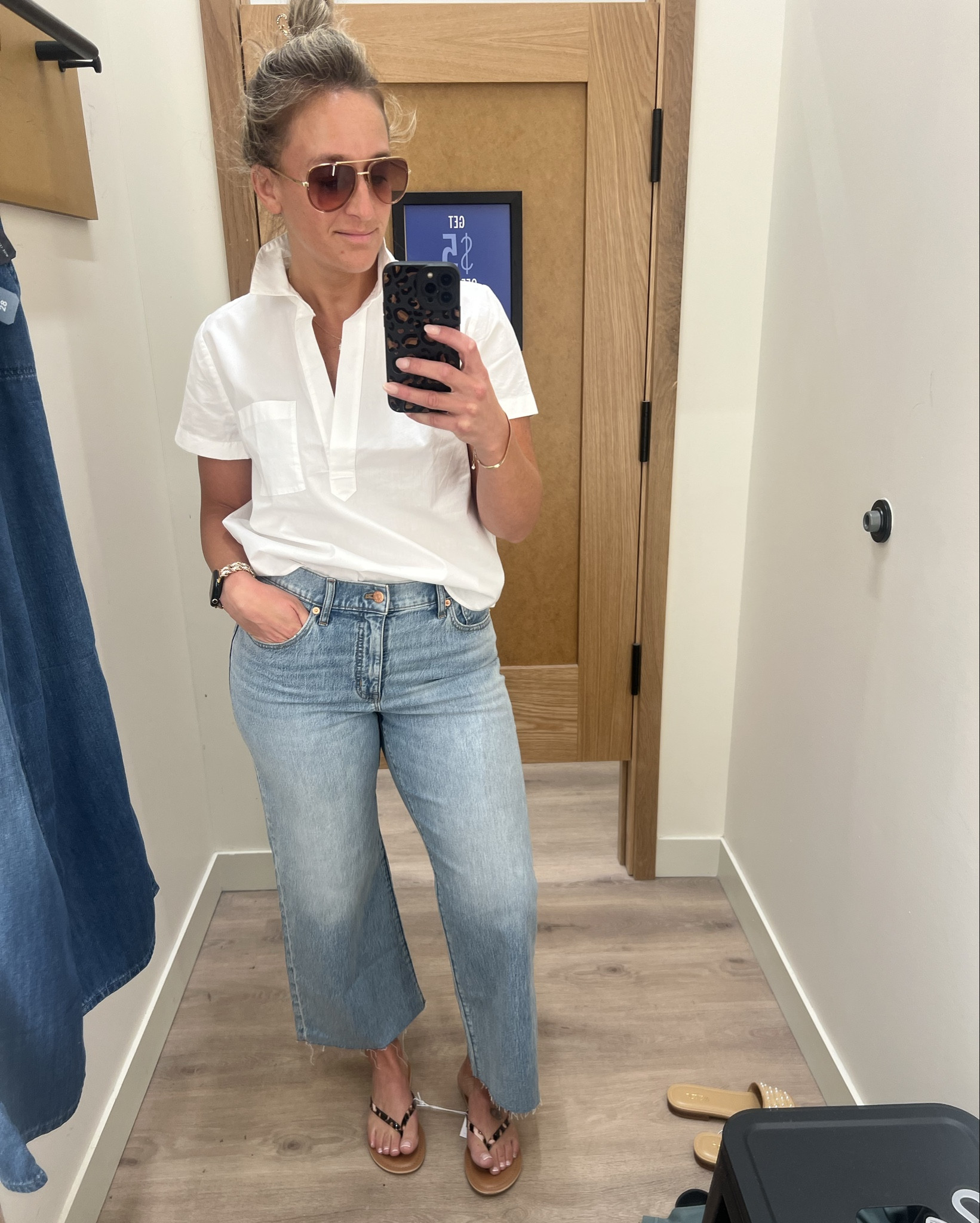 50%+ off sale!!
Jeans I couldn’t stop thinking abt & went back to buy!! I Tried these on a few weeks back & the fit is soo good! Form fitting, high wasted & works for curves!

The 2nd pair are great too! Love the stretchy waste for comfort with functional drawstring. The length is perfect for heels or flats! 
.
.
.
5’3 145lbs
Jeans: tts! These are a size 28. Fit like a size 6.
Jeans with drawstring: tts! Size 28. Fits like a 6.
Top: such a goooood closet staple! Size small. True to size. Fit is slightly cropped which is perfect for the front tuck 
Sandals: size 8. Size 1/2 size in both!

@jcrew ootd style casual denim jeans spring summer crop daily look date night mom curvy

#LTKootd #LTKSaleAlert #LTKmomlife