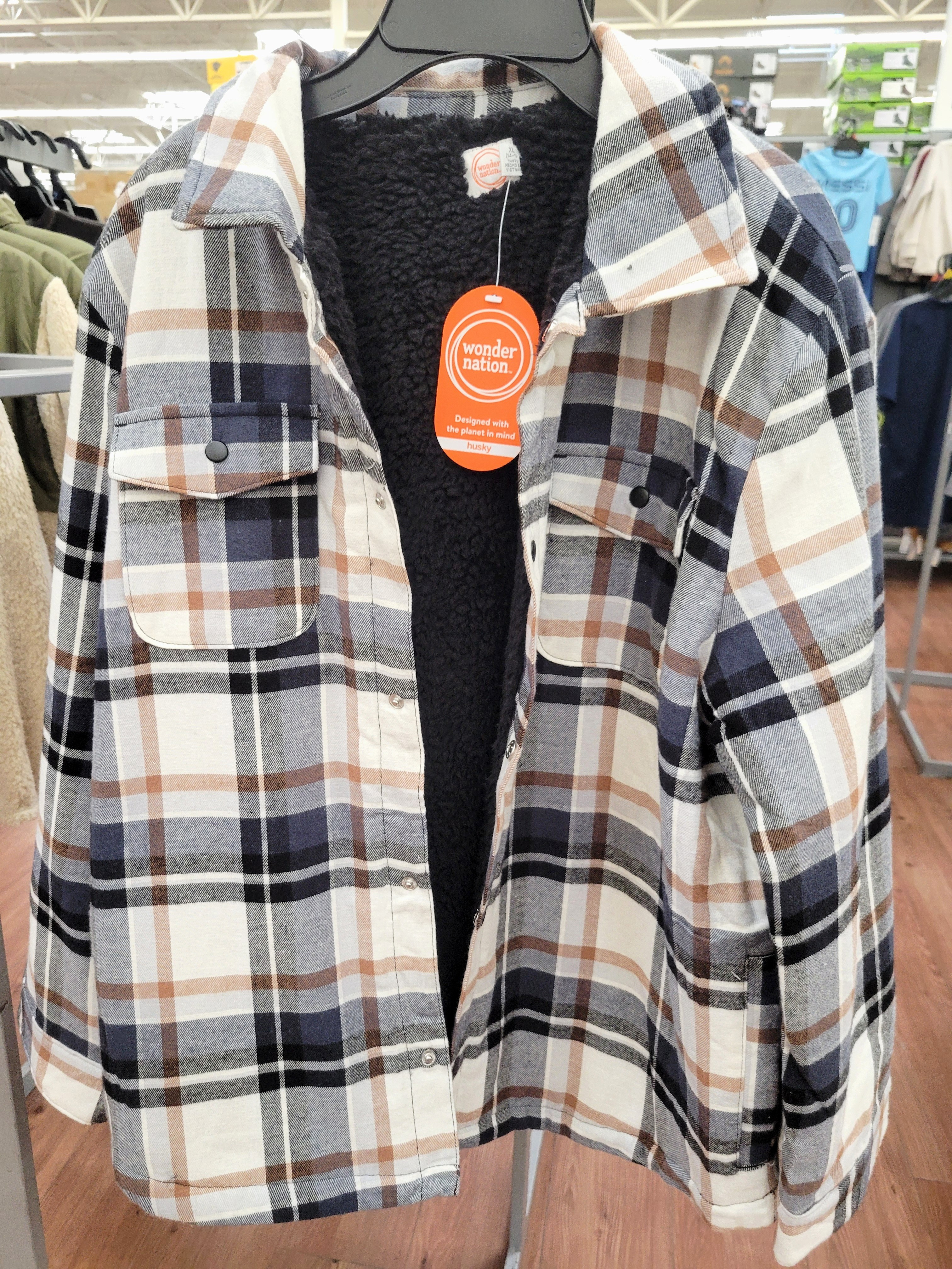 Wonder Nation Boys Shacket with Faux Shearling Lining from.. (click a product to reveal ✨️) - spotted this & I think this is sooo cute 😍 Available in 4 colors! The sherpa lining is perfect for colder days, definitely will be ordering 2 for my babies 💛 Remember get a price drop notification if you heart a post/save a product 😉 

✨️ P.S. if you follow, like, share, save, or shop my post (either here or @coffee&clearance).. thank you sooo much, I appreciate you! As always thanks sooo much for being here & shopping with me 🥹 

| Walmart, Walmart home, walmart fashion, walmart cardigan, walmart finds, walmart fall, walmart flannel, flannel, sherpa, flannel shirt, fall, fall amazon, fall amazon fashion, fall boots, fall coat, fall capsule wardrobe, fall family photos, fall going out, fall hat, fall inspo, fall jacket, fall jeans, fall kids, fall looks, fall outfits, fall sweaters, fall tops, fall transition, Zara fall 2024 |

#LTKSeasonal #LTKBaby #LTKKids #LTKFamily #LTKBump #LTKMens

