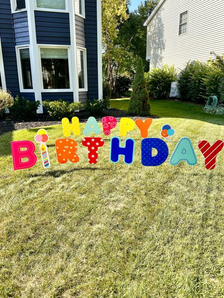 Happy birthday yard sign!

UndeniablyElyse.com

Birthday parties, toddler birthday, birthday decorations, girl mom, girl birthday parties

#LTKkids #LTKunder50