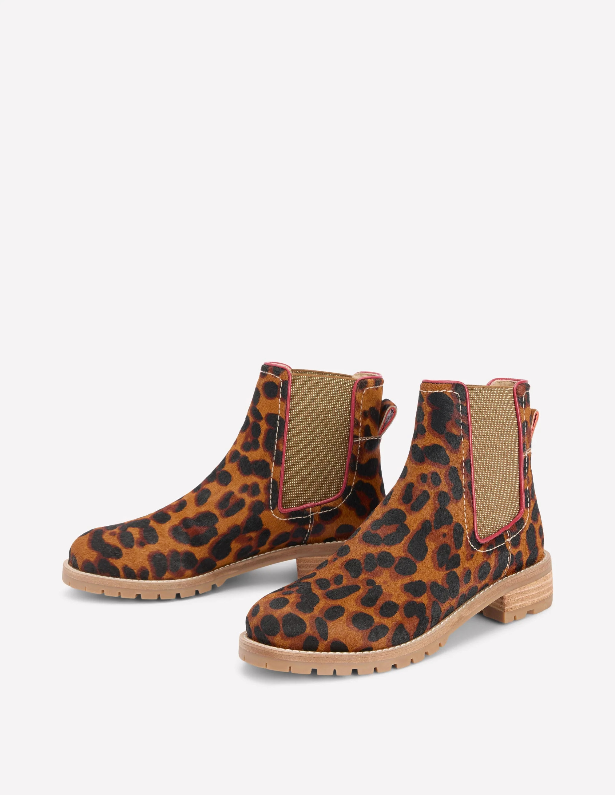 Freya Chelsea Boots-Leopard | Boden UK
