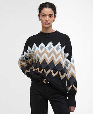 Women's Fair Isle Knitted Jumper | Macy's