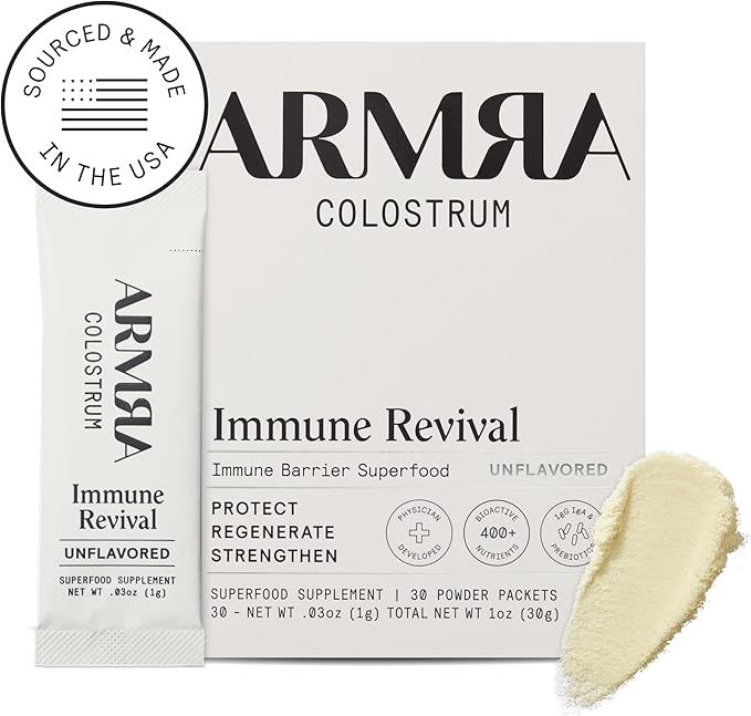 ARMRA Colostrum™ Premium Powder, Grass Fed, Gut Health Bloating Immunity Skin & Hair, Contains ... | Amazon (US)