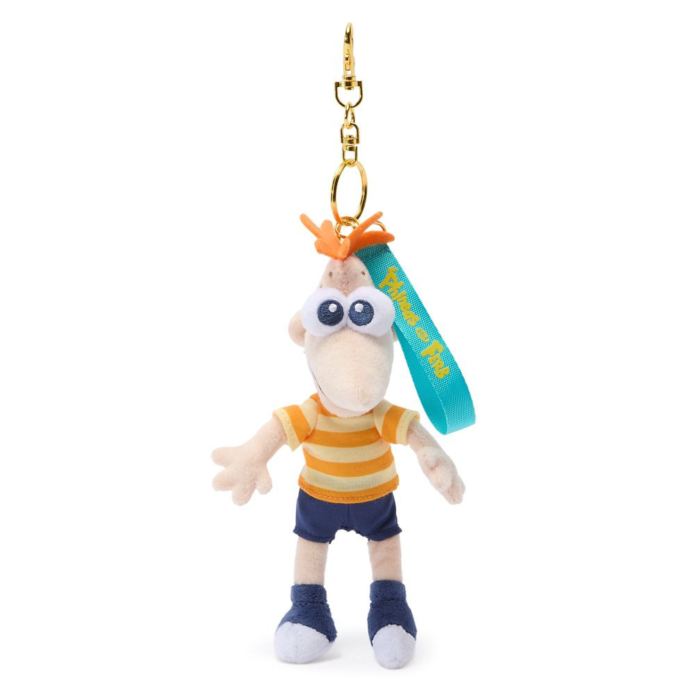 Phineas Flynn Plush Keychain Bag Charm \u2013 Phineas and Ferb \u2013 8'' \u2013 Disney Store Jap... | Disney Store