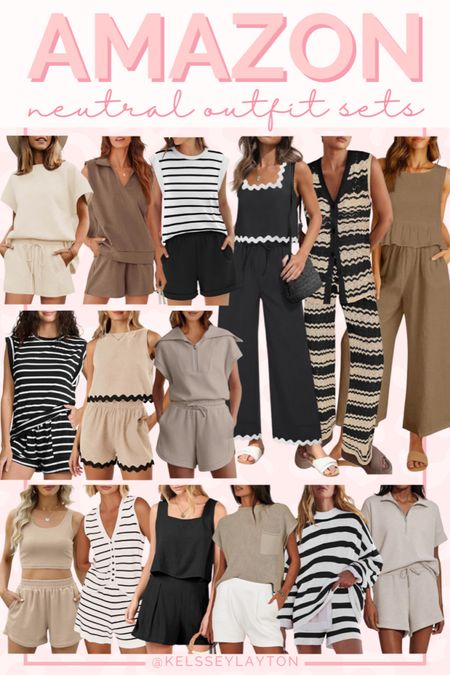 Amazon outfit sets, Amazon fashion, outfit set 

#LTKSummerSales #LTKSaleAlert #LTKFindsUnder50