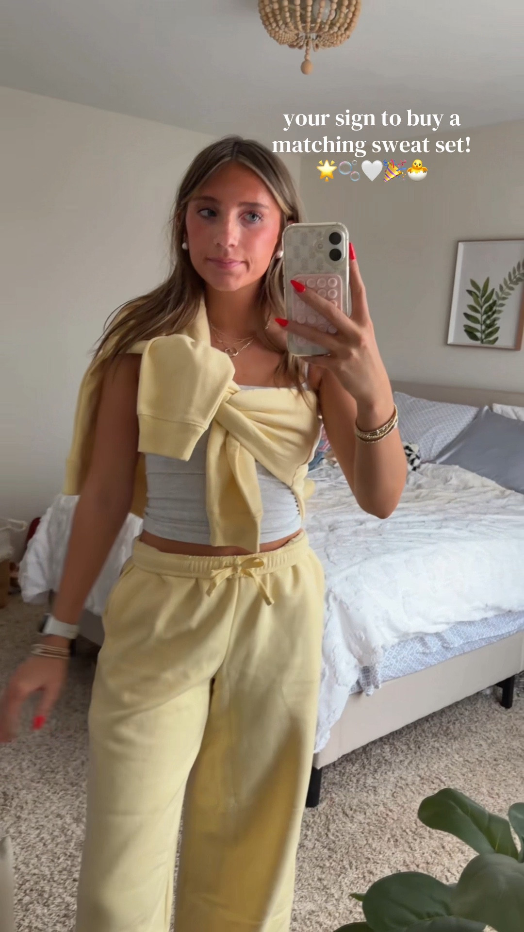 everyone needs atleast one matching sweat set! i always feel motivated and put together in mine, especially this yellow color!! this is perfect for spring and GAP has so many styles and variations to choose from in their sweats line! not to mention the wide selection of colors you can pick from!! if you haven’t already, check out this GAP sweat set, you won’t regret it! 

#ltkspring #ltkgap #matchingset #ltkootd #sweatset #springfashion

#LTKootd #LTKActive #LTKdayinmylife