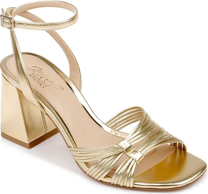 Jewel Badgley Mischka Michelle Ankle Strap Sandal (Women) | Nordstrom | Nordstrom