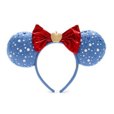 BaubleBar Snow White Minnie Mouse Ears Headband For Adults | shopDisney | shopDisney (UK)