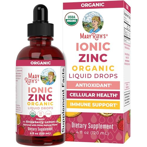 MaryRuth Organics Organic Strawberry Lemon Ionic Zinc, 4 FZ | Amazon (US)