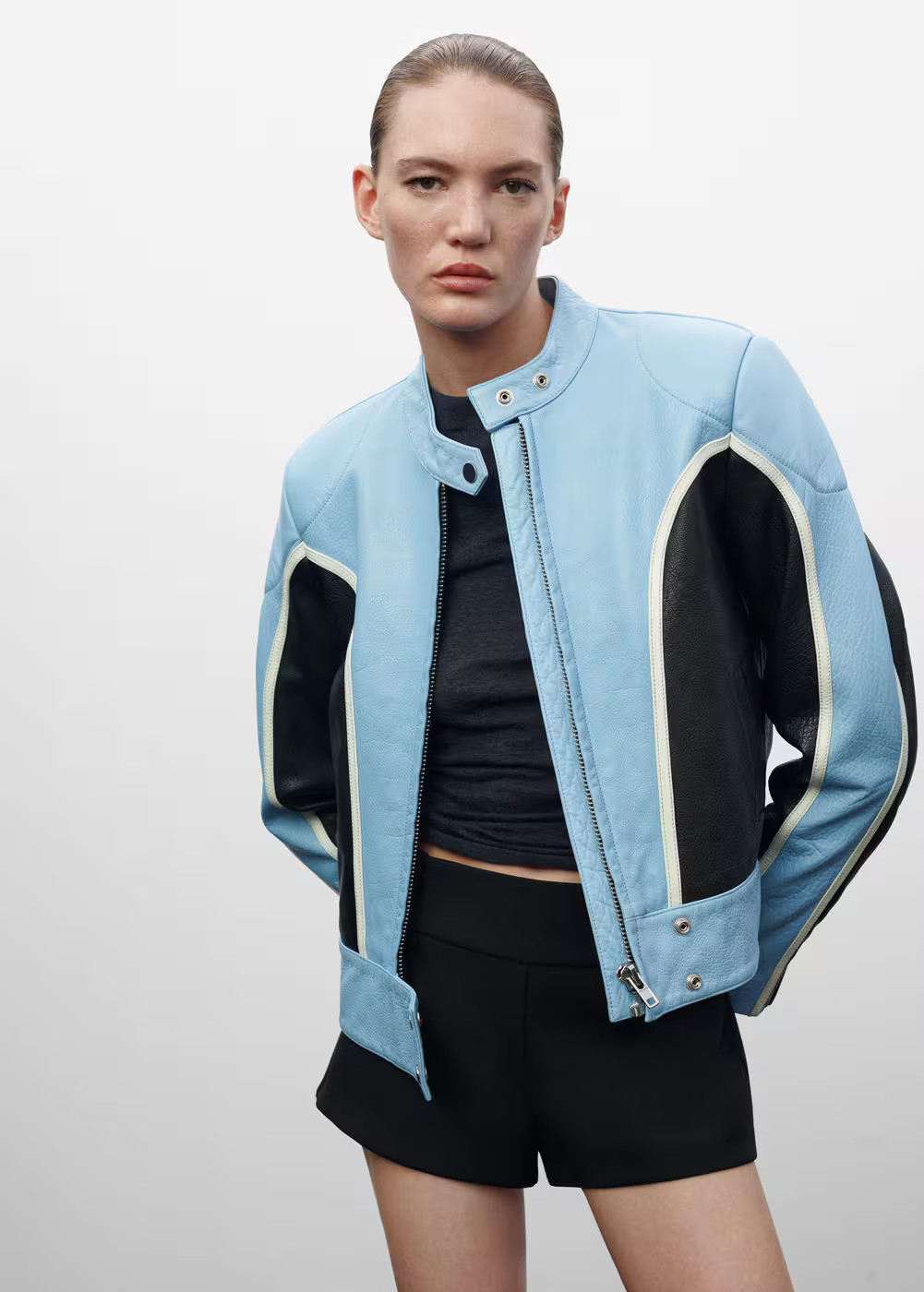 Wool shorts -  Women | Mango USA | MANGO (US)