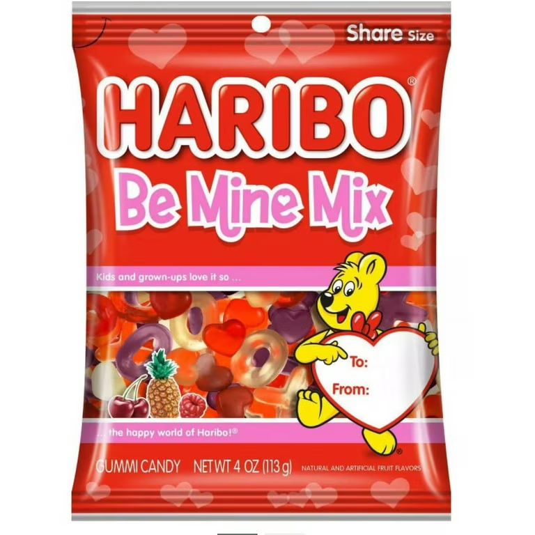 Haribo Valentine's Be Mine Mix - 4oz - 2 pack | Walmart (US)