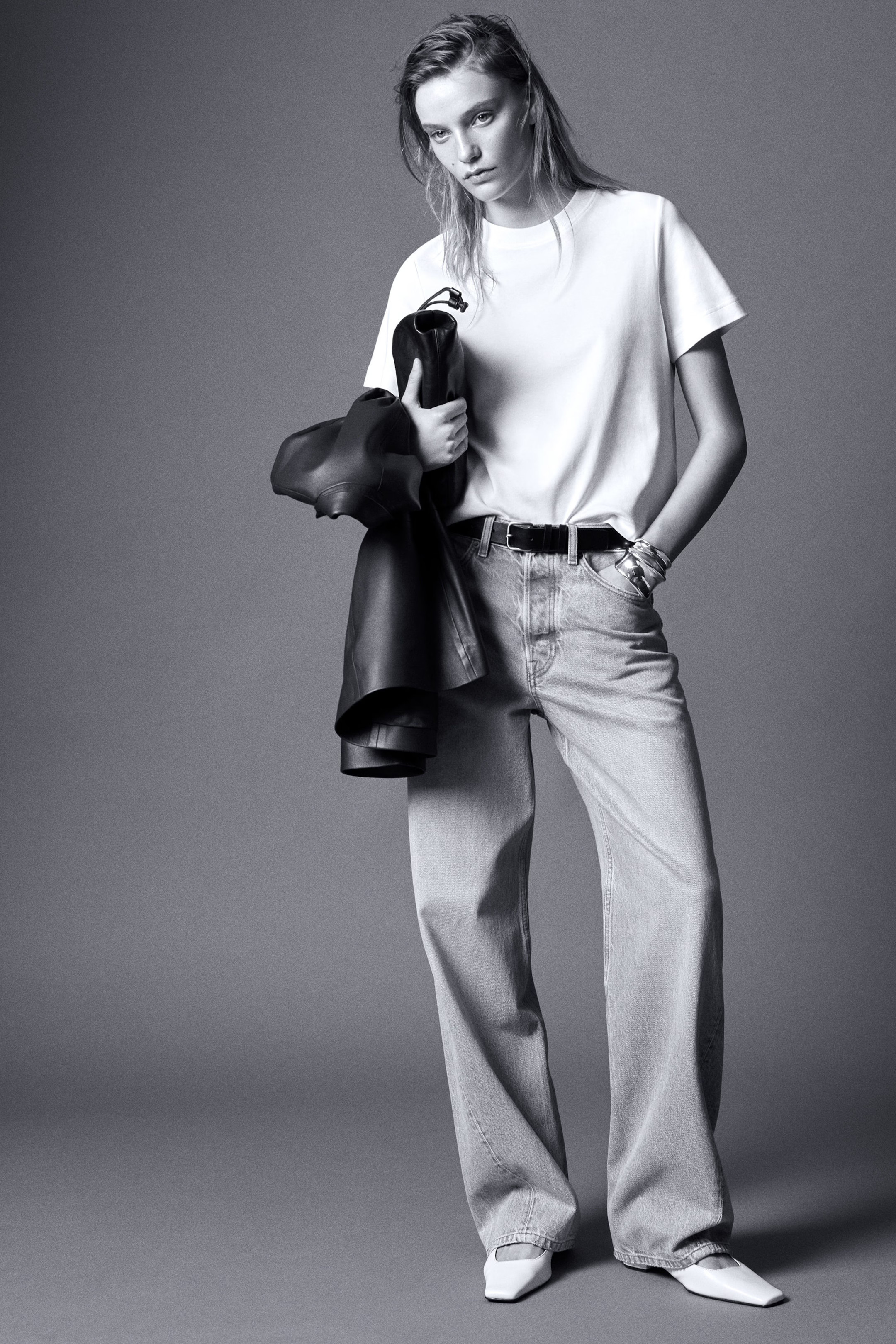 CLEAN CUT REGULAR T-SHIRT - WHITE | COS UK