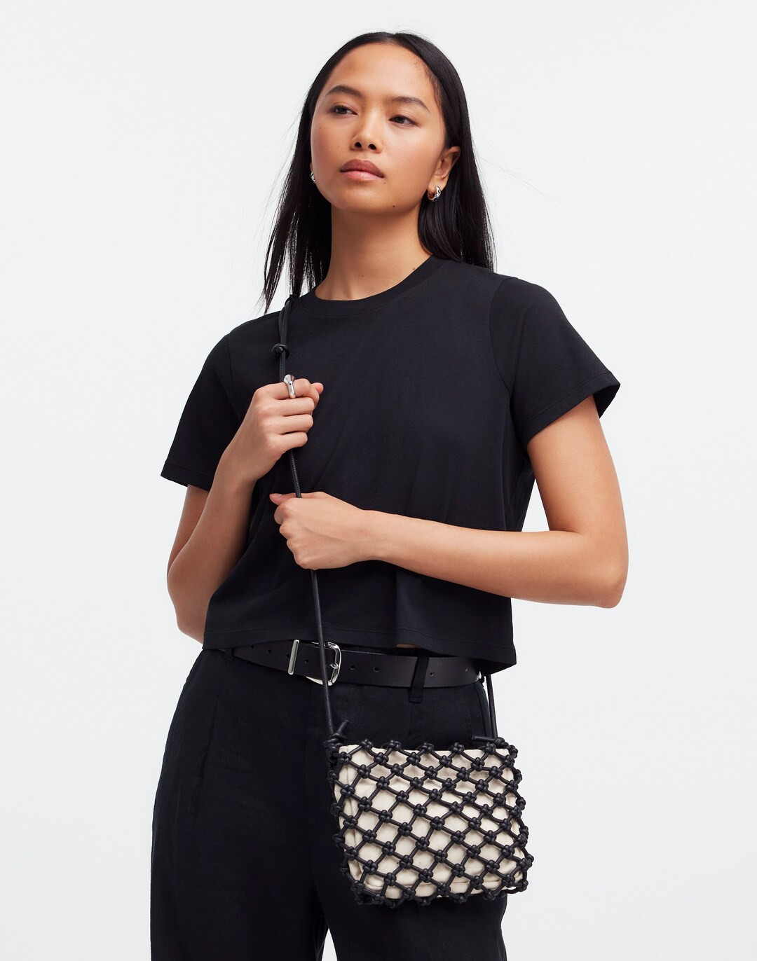 The Knotted Leather Crossbody Bag | Madewell