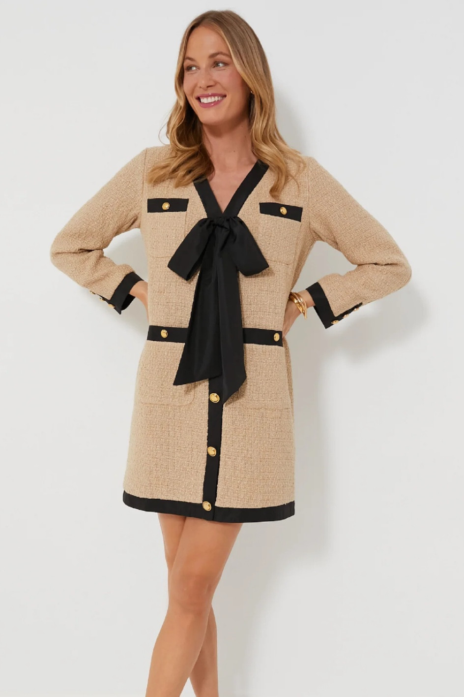 This dress screams class!!! 
#tweed #dress 

#LTKstyletip #LTKworkwear #LTKparties