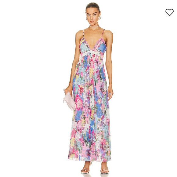 Revolve ROCOCO SAND Aster Maxi Dress, Floral Dress | Poshmark