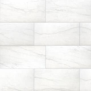 MSI Alexandra 12 in. x 24 in. Matte Porcelain Stone Look Floor and Wall Tile (16 sq. ft./Case) NH... | The Home Depot