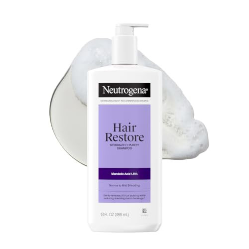 Neutrogena Hair Restore Strength + Purity Sulfate-Free Shampoo, 13 fl oz | Amazon (US)