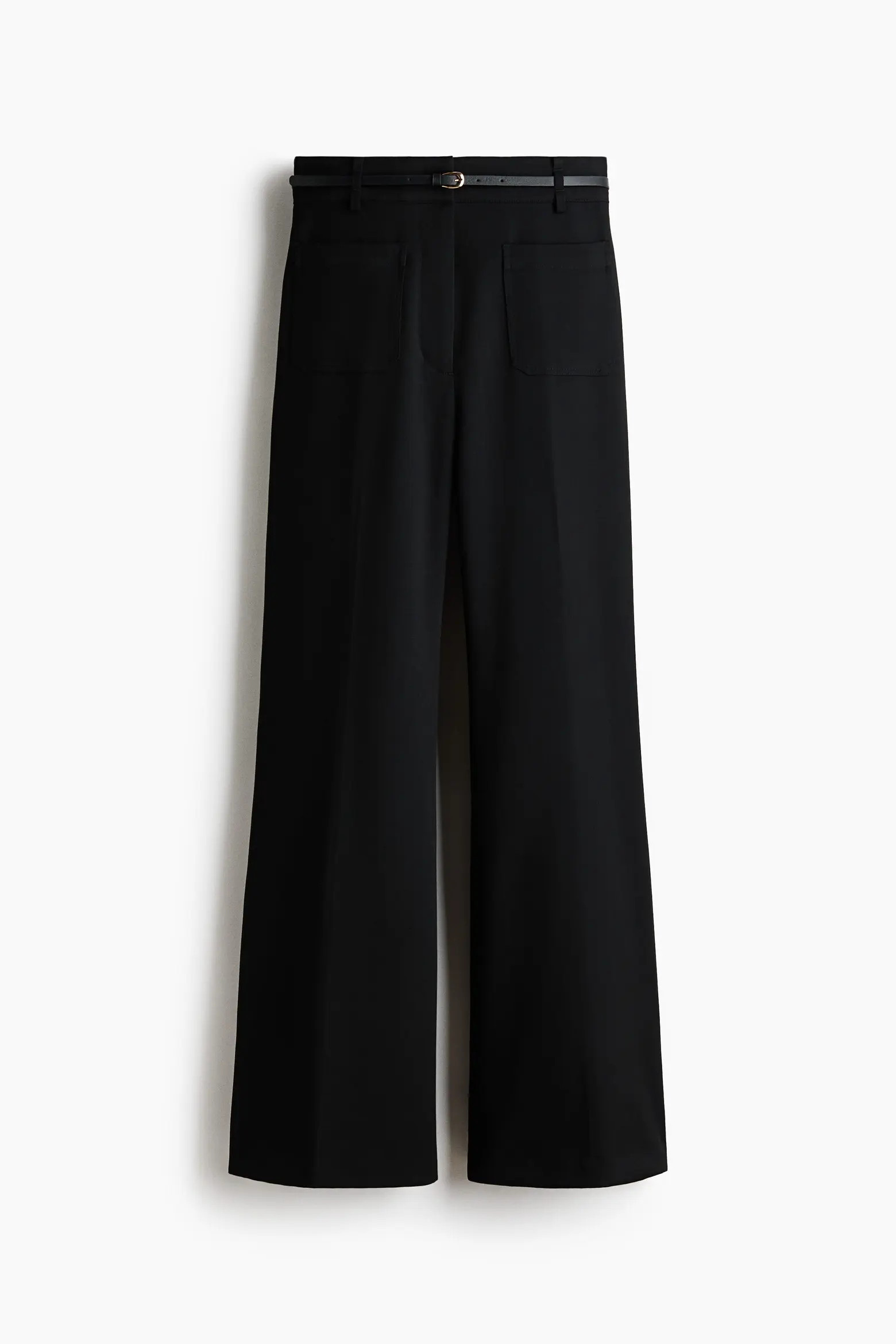 Flared Belted Trousers (Women) | Nordstrom | Nordstrom